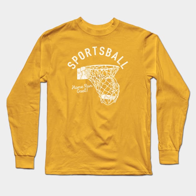 Sportsball Long Sleeve T-Shirt by rt-shirts